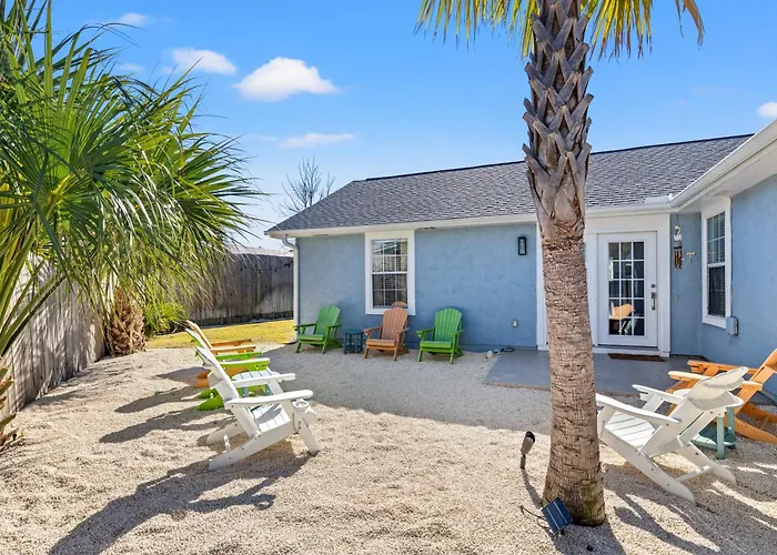 Pet Friendly Beach House All New Tastefully Remodeled W Golf Cart Included!